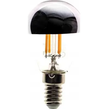 Žárovka LED filamentová žárovka 4W G45 E14 2700K TOP SILVE
