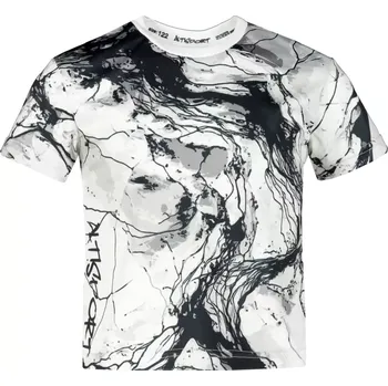 Chlapecké tričko Dětské funkční triko premium ALTISPORT VOJ/ALK071TR01 BÍLOČERNÁ 110