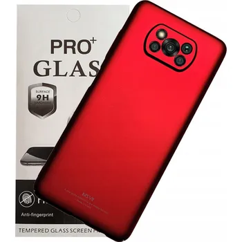 Pouzdro na mobilní telefon Zadní Kryt Audioimp pro Xiaomi POCO X3 NFC červená