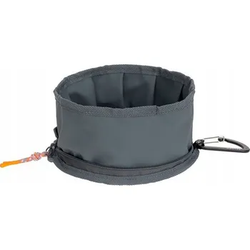 Miska pro psa Skládací (cestovní) textilní láhev Palopa šedá 1,5 l