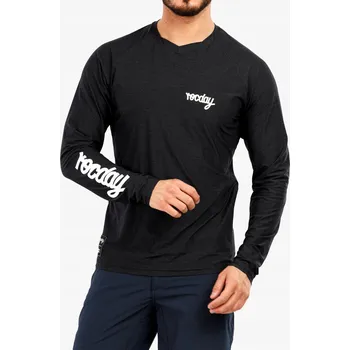 Pánská mikina Cyklistický Mikina Rocday Evo Race - černo-bílý, velikost S