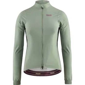 Cyklistická bunda PEdALED W'S Element Waterproof Jacket - Green S