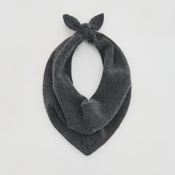 Čepice Reserved - Šála s vlnou a kašmírem - tmavě šedá - 671FD-90X - 671FD-90X-ONE