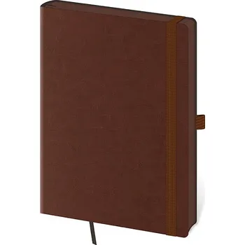 Zápisník HELMA 365 Memory Brown tečkovaný, A5