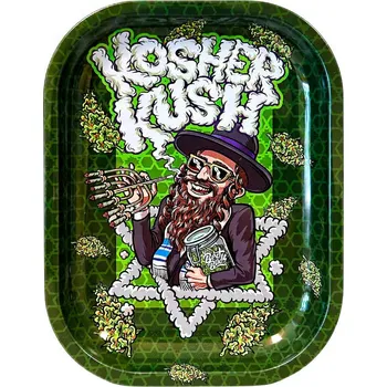 Malý kovový rolovací tác od firmy Best Buds.