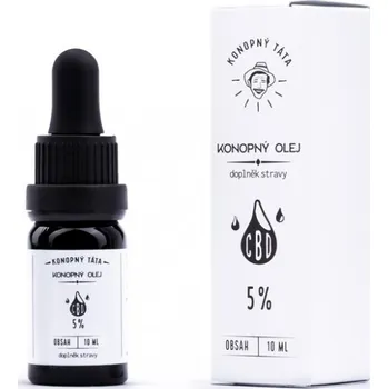 CBD Fullspektrum 5% CBD olej čištěný od THC. Obsahuje další kanabinoidy, terpeny i flavonoidy. Vyrobený CO2 extrakcí. Konopí je testováno na herbicidy a pesticidy.