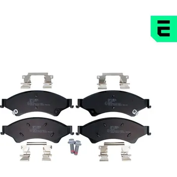 Brzdová destička Sada brzdových destiček, kotoučová brzda OPTIMAL BP-12700