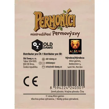 Desková hra Old Dawg Permoníci: Permovýzvy