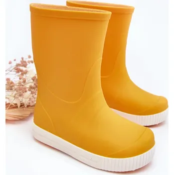 Dívčí sněhule Dětské holínky Wave Gokids Yellow Velikost: 26