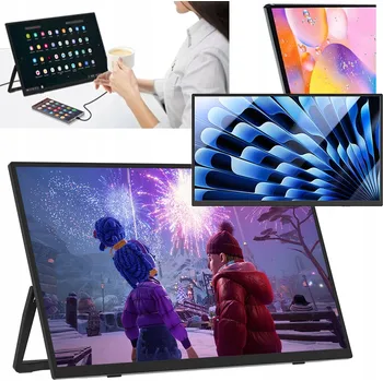 Monitor LCD Monitor ZEUSLAP ZP156 15,6" 1920 x 1080 px IPS / PLS