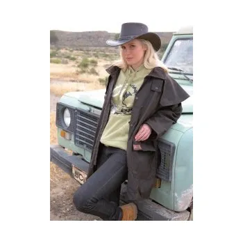 BUSH-SKINS Australská bunda - Riding Jacket Barva: Černá, Velikost: XXL