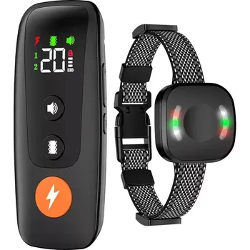 Obojek pro psa TopTechnology Automatický výcvikový obojek pro psy s dálkovým ovládáním (černý)