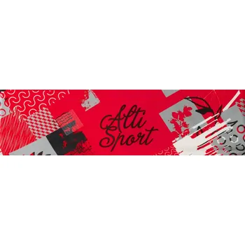 Čelenka Dámská čelenka premium ALTISPORT VOJ/ALW009CEL01 ČERVENÁ L