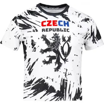 Chlapecké tričko Dětské funkční triko premium ALTISPORT VOJ/ALK036TR01 BÍLÁ/ČERNÁ 134