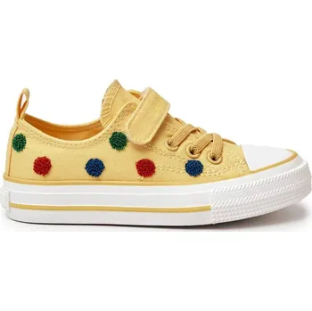 Sada pánského spodního prádla Children's Sneakers With Velcro BIG STAR JJ374056 Yellow 33