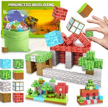 ostatní stavebnice Stavebnice - sada 144 plastových dílků Věk 3+