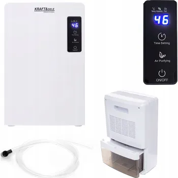 Odvlhčovač vzduchu Odvlhčovač Vzduchu Kraft&Dele Pohlcovač Vlhkosti s Hygrostatem QuickDry 90W