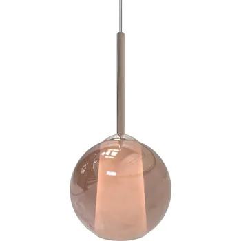 Sikrea 5797 Emy, moderní závěsné svítidlo z ručně foukaného měděného skla, 1xE27, Ø25cm