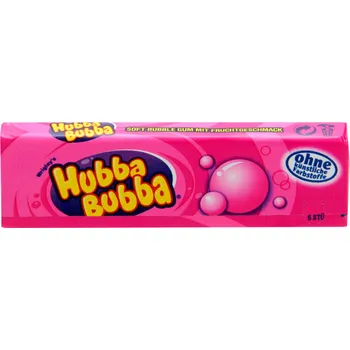Bonbon Hubba Bubba Tape Fancy Fruit s ovocnou příchutí 35g (5x7g)