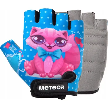 Cyklistické rukavice Cyklistické rukavice Meteor M modré