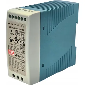 spínaný zdroj Napájecí zdroj na DIN lištu Mean Well MDR-40-24 24V 1,7A 40W