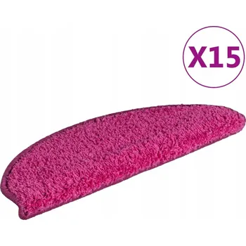 Nášlap na schod Kobercové nášlapy na schody (65x21x4 cm, růžové)