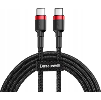 Datový kabel Kabel Baseus CATKLF-G91 USB-C - USB-C PD QC 60W 3A 480Mb/s 1m