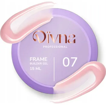 Lak na nehty DIVNA Stavební gel na nehty Frame Builder Gel 07 15ml