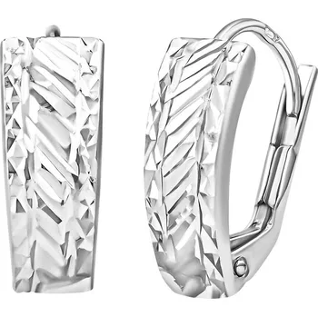 Náušnice Zlaté náušnice Ide z bílého zlata FNN31506EGW