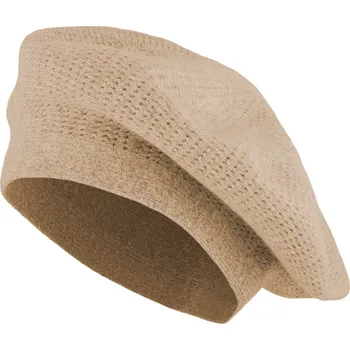 Čepice Dámský baret camel 7100460-4