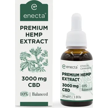 Zdraví CBD olej Enecta je extrahován z konopných odrůd s vysokým obsahem CBD a nízkým obsahem THC. Z konopí pěstovaného organicky v Itálii, bez použití pesticidů a herbicidů, aby všechny produkty splňovaly nároky na nejvyšší kvalitu.