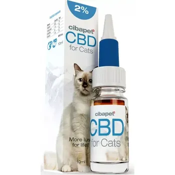 2% CBD olej Cibapet pro kočky je vaším řešením při rozhodování mezi ohromujícím množstvím produktů péče o domácí zvířata, které jsou na webu k dispozici. Udělejte první krok na cestě ke kvalitnějšímu životu vašich kočičích přátel.