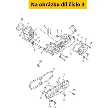 Motor pro motocykl Centauro Ložisko 15x32x9 KOYO 6002 RS BK266153290