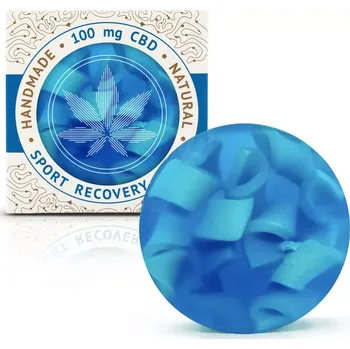 Mýdlo Sport Recovery CBD ručně vyráběné mýdlo od společnosti Cannaline.