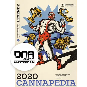 Semeno Lunární kalendář od Cannapedie. Obsahuje spoustu užitečných rad. Součástí je jako dárek 6x feminizované semínko OG Kush od DNA Genetics, 1x fem BCN Critical XXL od Seeds Stockers a 1x fem OG Kush od DNA Genetics.