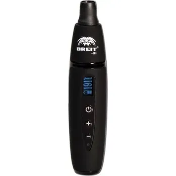 vaporizér „HI“ od „BREIT“ je konvekční vaporizér suchých bylin v praktickém „všude s vámi“ velikosti. Je úžasné, že i přes malou velikost „HI“, baterie vydrží asi 40 minut nepřetržitého provozu (když je plně nabitá).