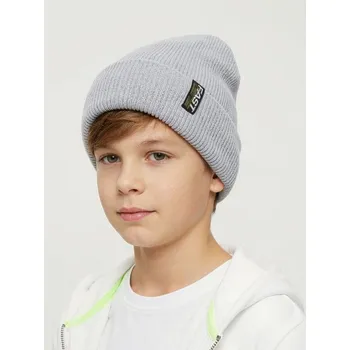 Čepice Sinsay - Čepice z žebrovaného úpletu - šedá - 083FU-09M - 083FU-09M-M