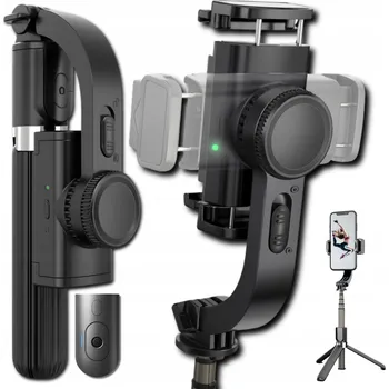Selfie tyč GIMBAL STABILIZÁTOR PRO TELEFON SELFIE TYČ DRŽÁK S DÁLKOVÝM OVLÁDÁNÍM