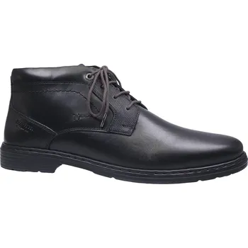 Pánské polobotky Vycházková obuv-kotníková-flexiblová, Josef Seibel, Alastair 17, šíře K, černá: Černá Hladká kůže 32,4 48 K - extra široká (27671-27672)
