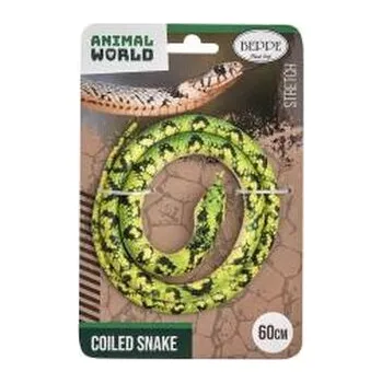 plyšák Wąż gumowy jasno zielony60 cm