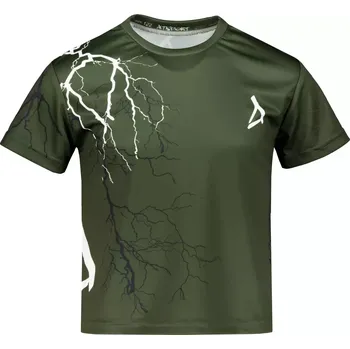 Dětské funkční triko premium ALTISPORT VOJ/ALK004TR01 OLIVOVÁ 158