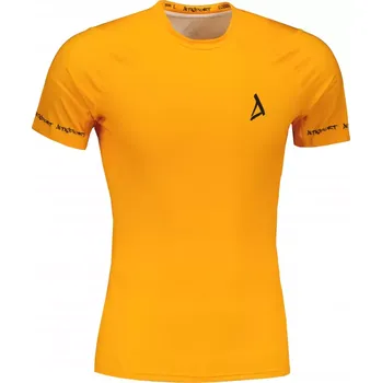 Pánské tričko Pánské funkční kompresní tričko s krátkým rukávem premium ALTISPORT VOJ/ALM000TR04 ORANŽOVÁ XL