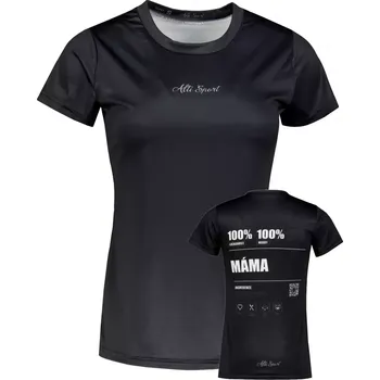 Dámské funkční triko premium ALTISPORT MÁMA VOJ/ALW092TR01 ČERNÁ XL