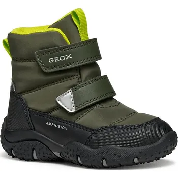 Dívčí zimní obuv Dětské zimní boty Geox BALTIC ABX B4620B.0FU50.24.27 zelená 87X, EUR 26
