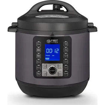Tlakový hrnec Elektrický tlakový hrnec 6L LED 1000W Multicooker First Austria 12 Programů