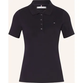 Tommy Hilfiger Dámská Polokošile Z Piké, tmavě modrá, 46