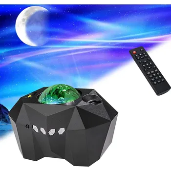 Noční světlo PROJEKTOR NOČNÍ OBLOHY AURORA, POLÁRNÍ SVĚTLA NOČNÍ LAMPA PROJEKTOR PROJEKTOR, BT DÁLKOVÉ OVLÁDÁNÍ