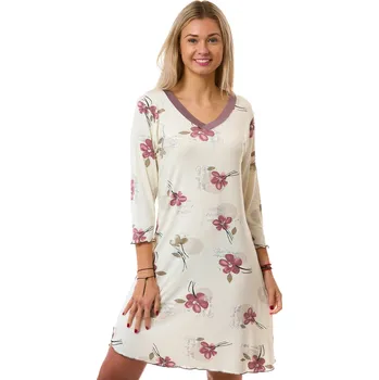 Dámská noční košile Dámská noční košile jemná 1D1673 bílá xxl