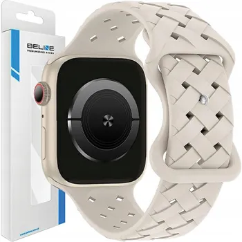 Řemínek na hodinky Řemínek Beline pro Apple, béžový