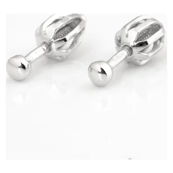 Náušnice Stříbrné náušnice pecičky STNAU2068F